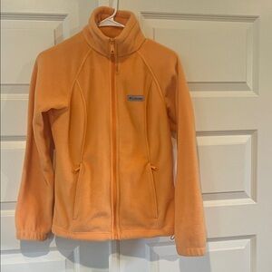 Columbia Vibrant Orange Fleece Jacket